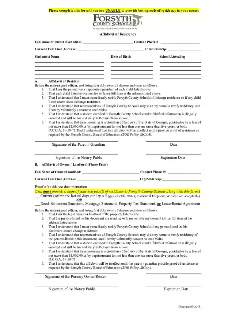 georgia forsyth county school Preview on Page 1