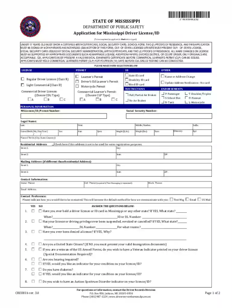 ms department of motor vehicles Preview on Page 1