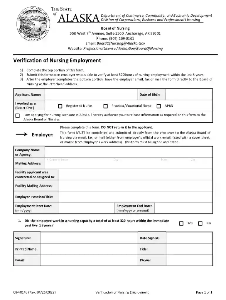 PLA: Rn Lpn Endorsement Application and Instructions Preview on Page 1