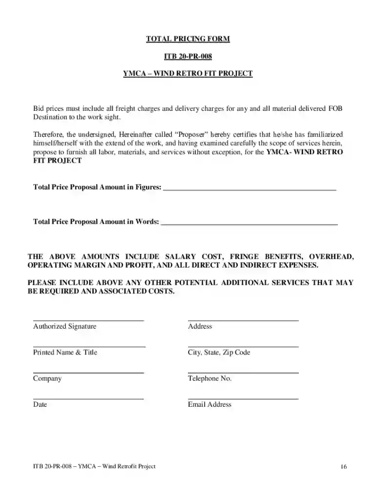 City of Edgewater YMCA- WIND RETROFIT PROJECT Preview on Page 1