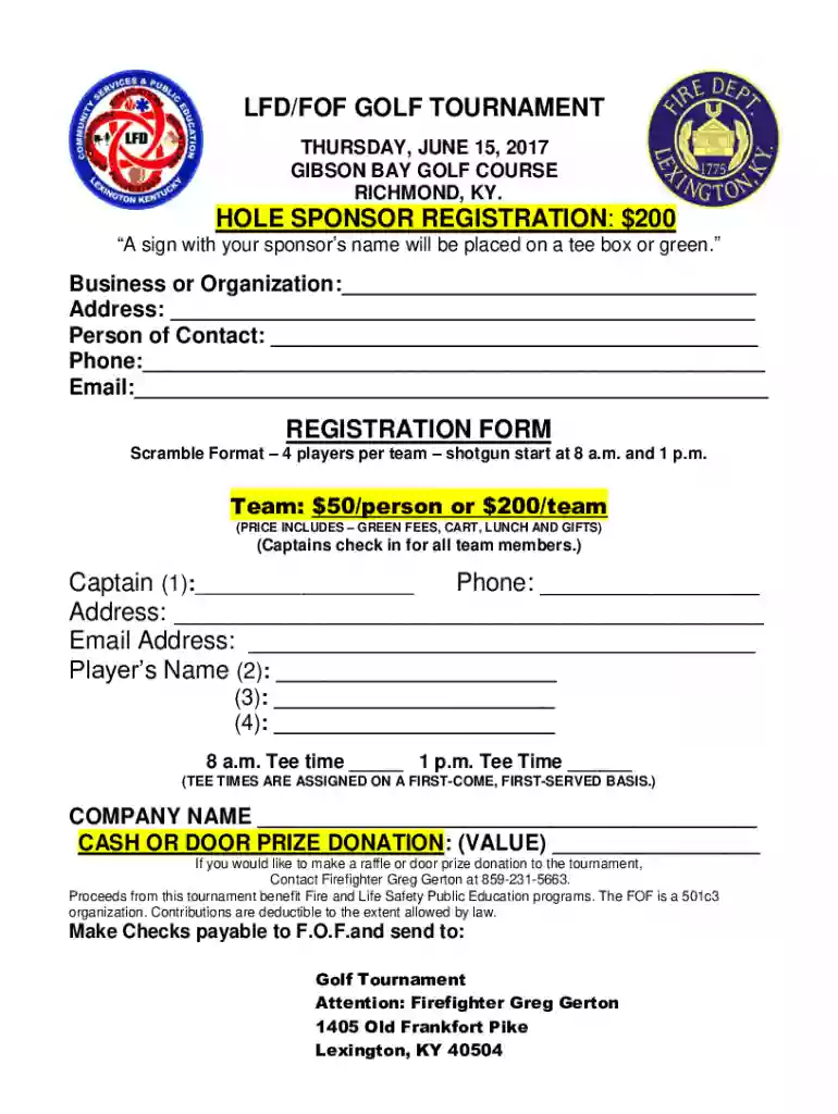 Fraternal Order of Firefighters Preview on Page 1