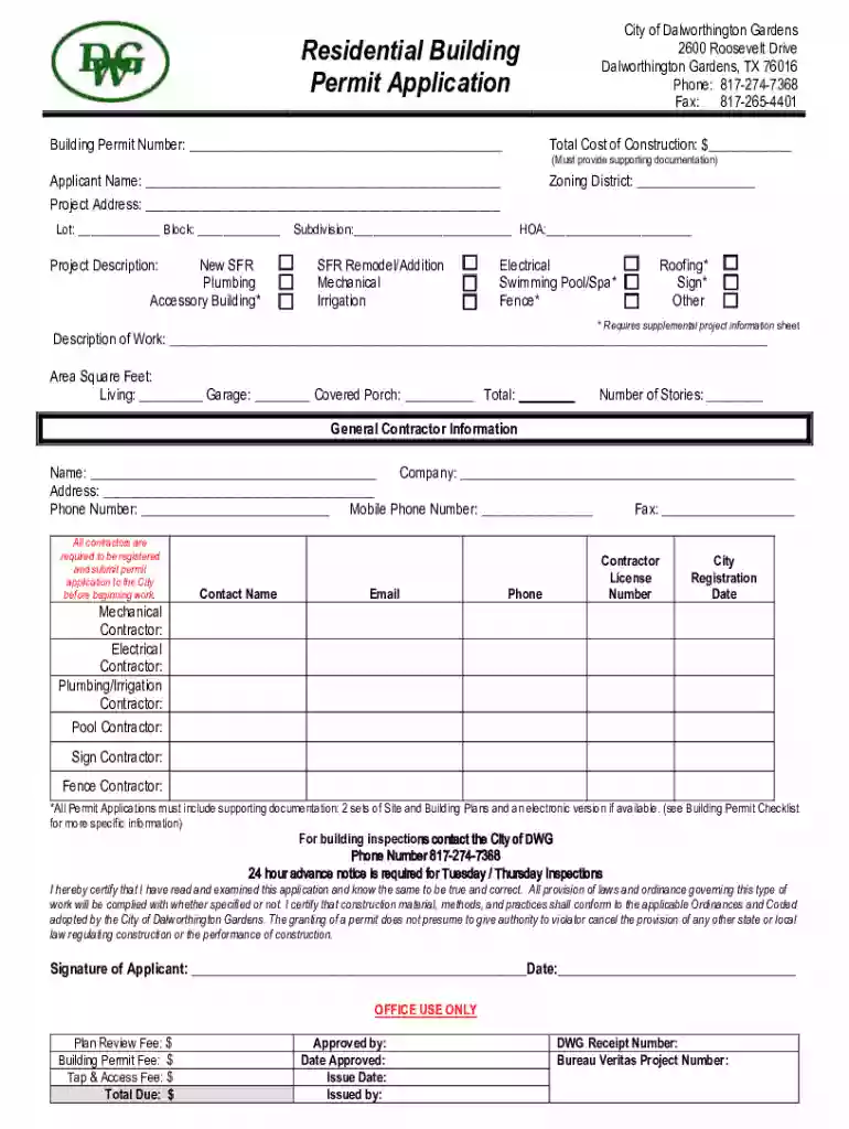 Dalworthington Gardens Department of Public Safety 2600 Preview on Page 1