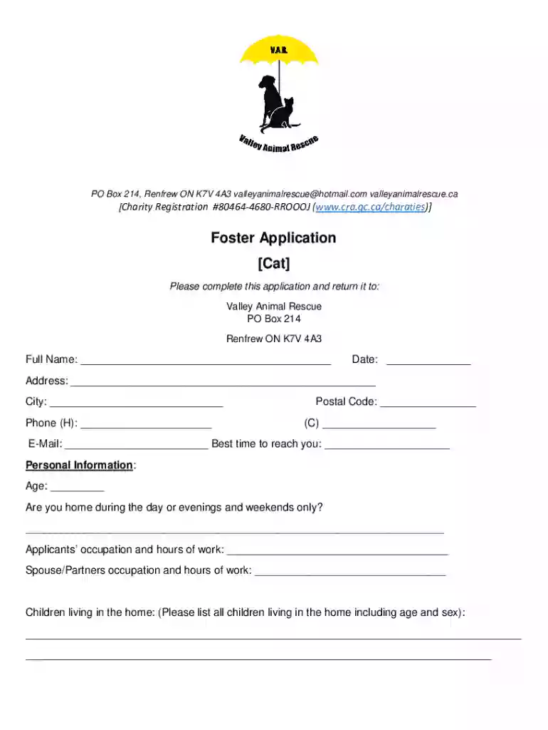 PLEASE NOTE: Pickup for items in - Valley Animal Rescue Preview on Page 1