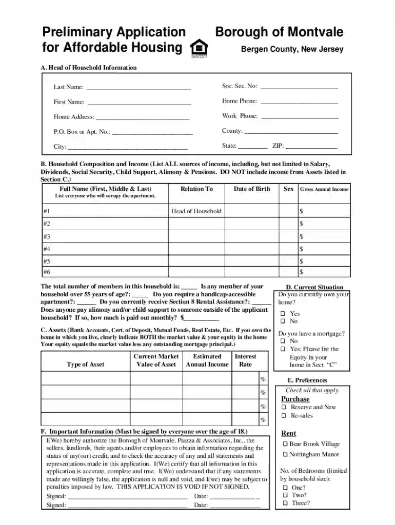 The Borough of Montvale - The Borough of Montvale Preview on Page 1