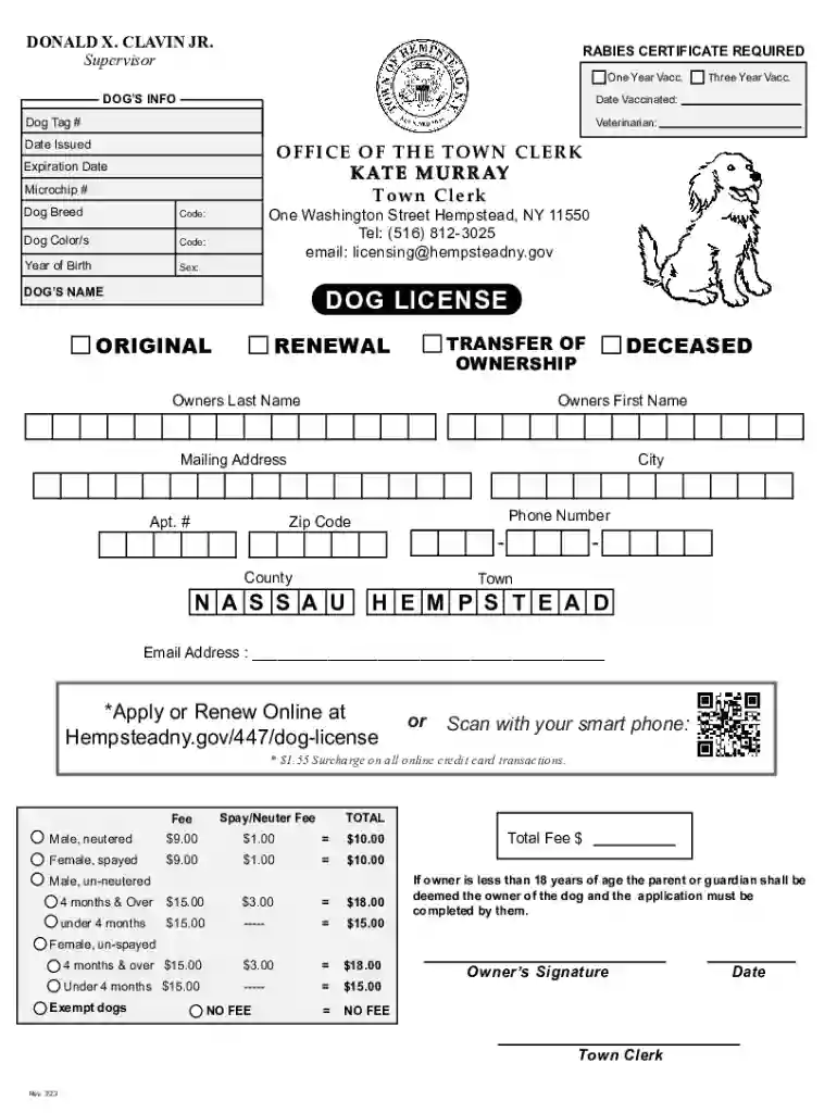 new york dog license Preview on Page 1