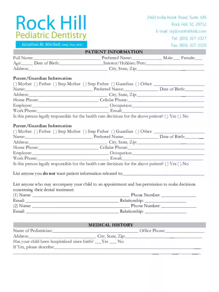 Pediatric Dentist and Dentistry ServicesRock Hill, SC Preview on Page 1