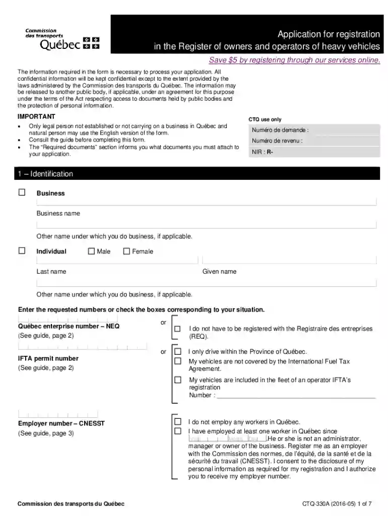 ctq gouv qc ca fileadmin documentsTransport of persons by bus and leasing of buses - Quebec ca Preview on Page 1