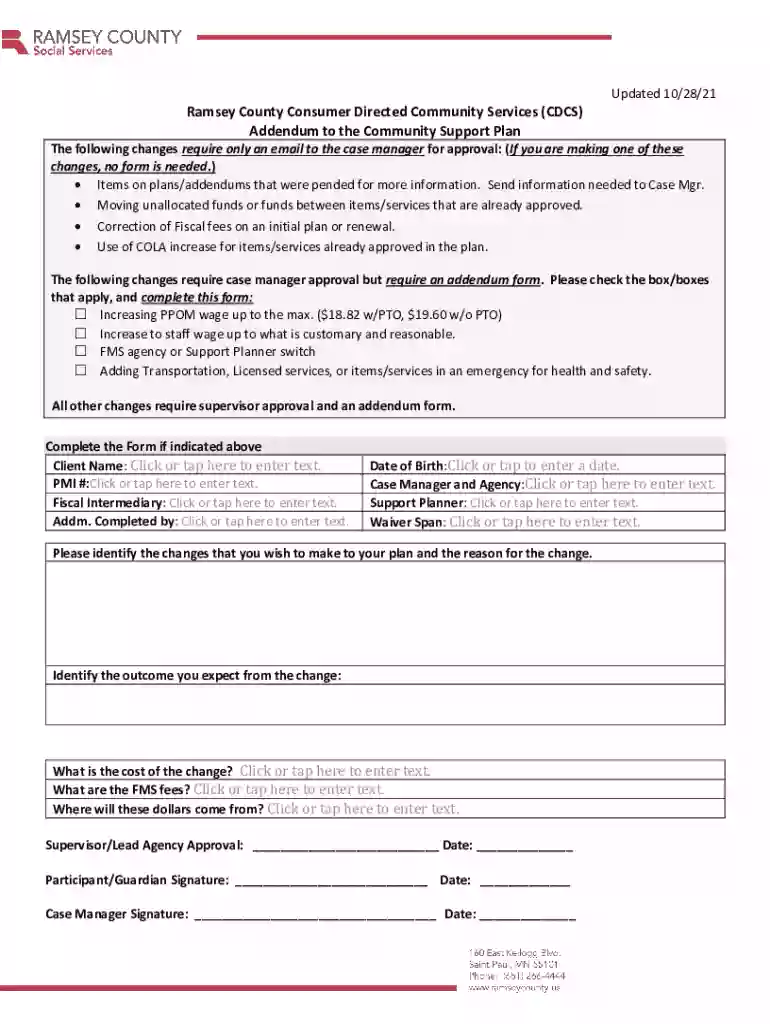 cdcs community support plan Preview on Page 1