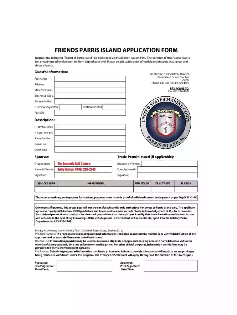 Access-to-USMC-Base-at-Parris-Island-2 Preview on Page 1