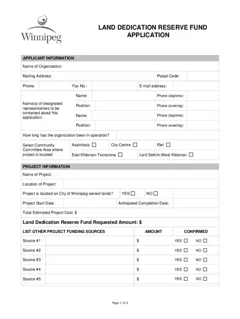 DocHub 463102554--land-dedicationGet the free land dedication reserve fund application - City Preview on Page 1