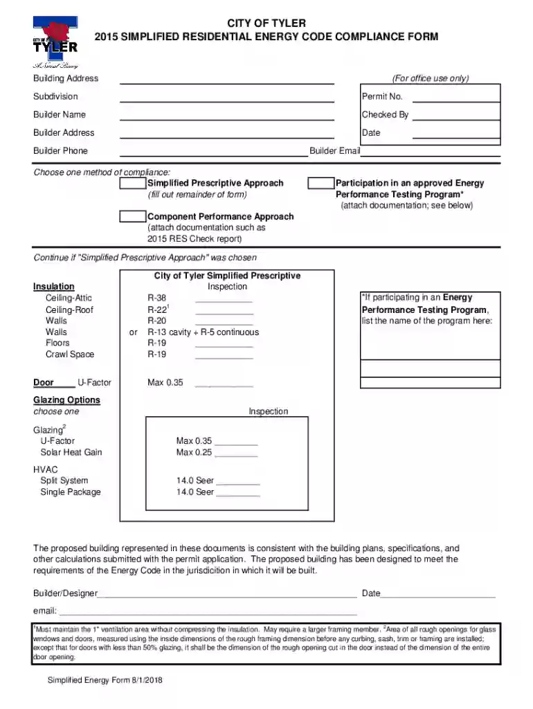 Simplified Energy Form-rev 8-1-18 xlsx Preview on Page 1