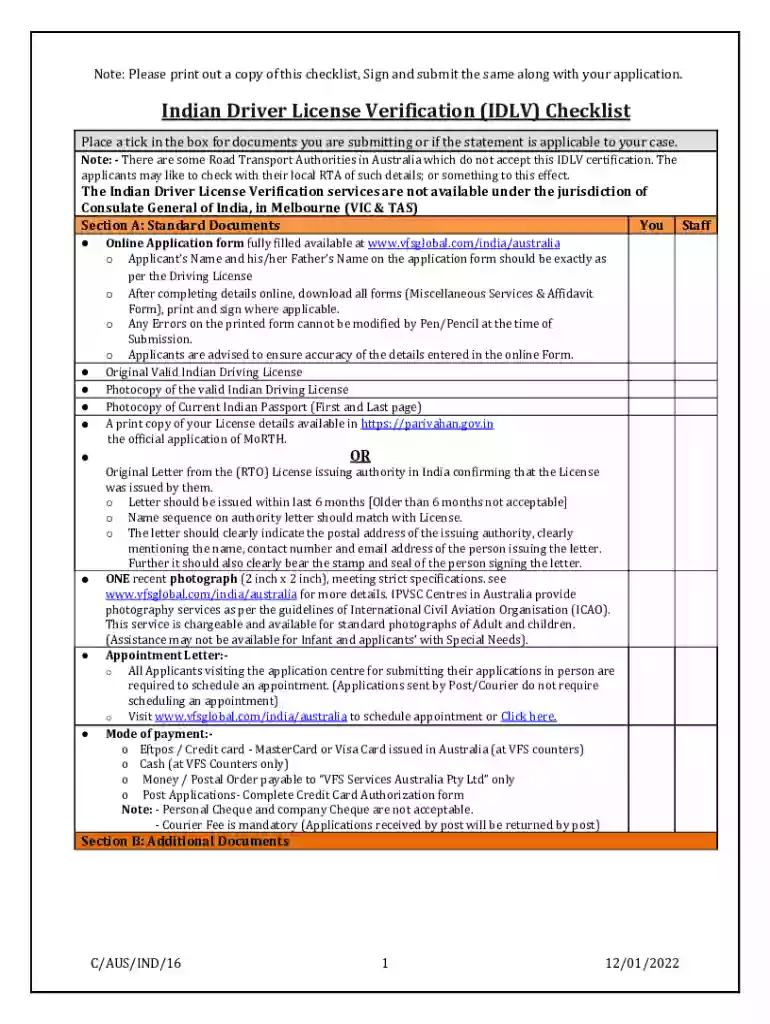 indian driver license verification Preview on Page 1