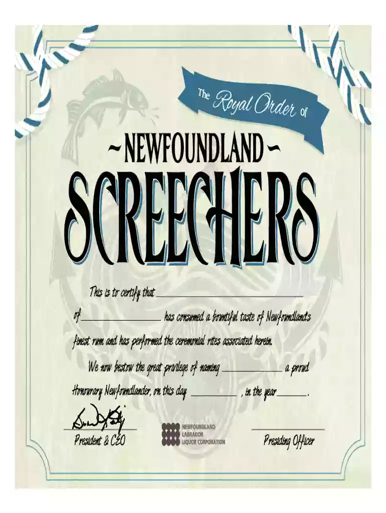 screeched in certificate Preview on Page 1