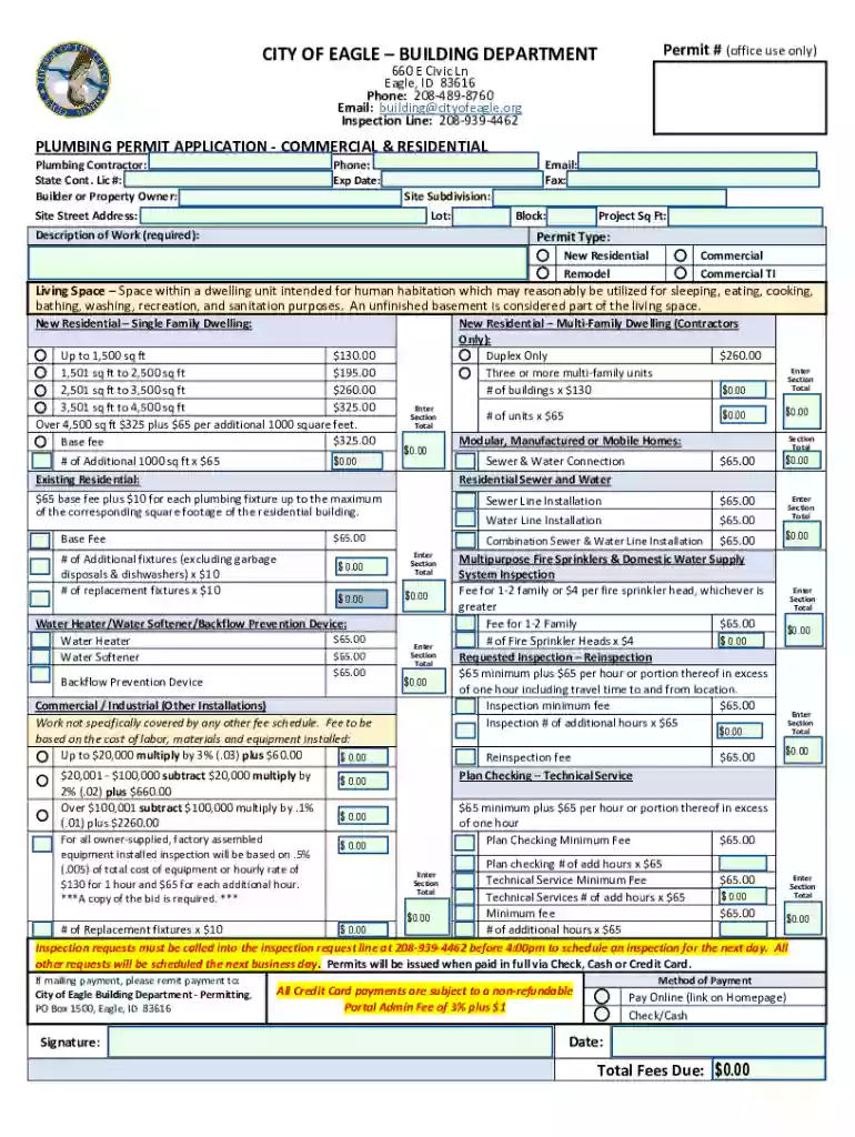 Eagle City Planning and Zoning - Eagle 83616 (Ada County), 660 Civic Ln Preview on Page 1