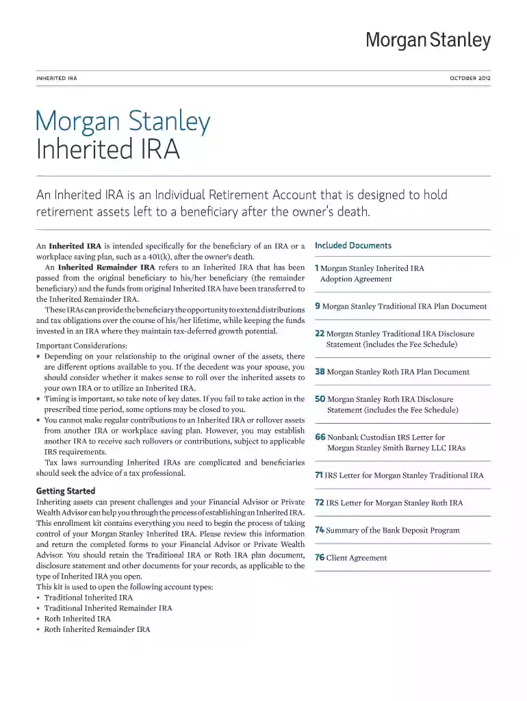 morgan stanley beneficiary Preview on Page 1