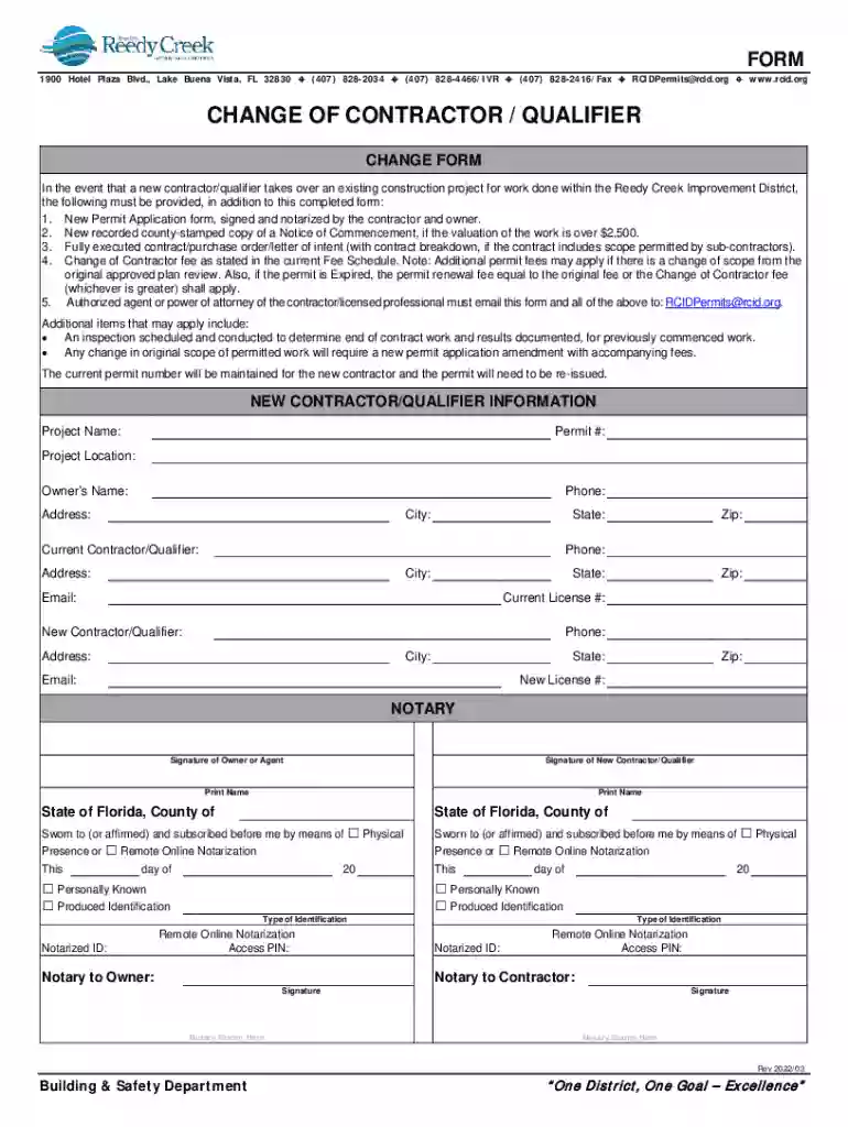 PDF florida contractor licensed professional registration form Preview on Page 1