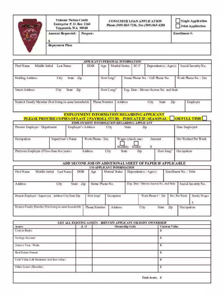 yakimanation infoynceupdates2020Yakama Nation Credit Enterprise Service Announcement Preview on Page 1
