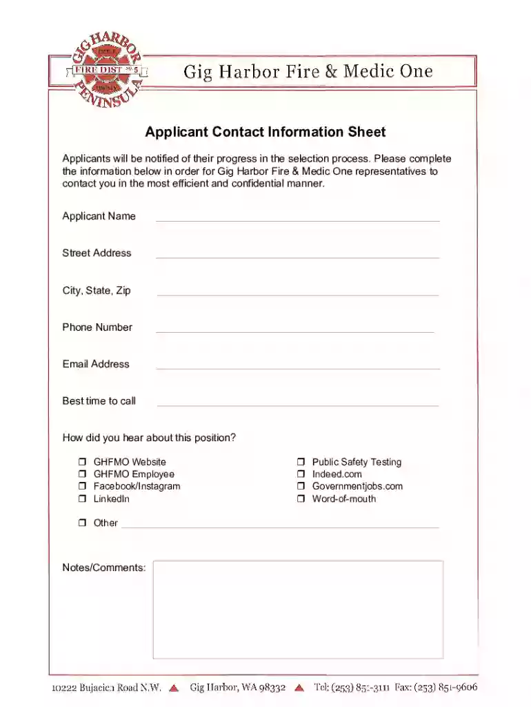twitter GigHarborFire statusGigHarborFire on Twitter: "A rare opportunity!!!! Hiring a Preview on Page 1