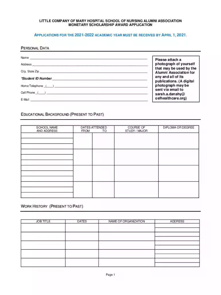 osfhealthcarefoundation wp-contentLITTLE COMPANY OF MARY HOSPITAL NURSING ALUMNI MONETARY Preview on Page 1