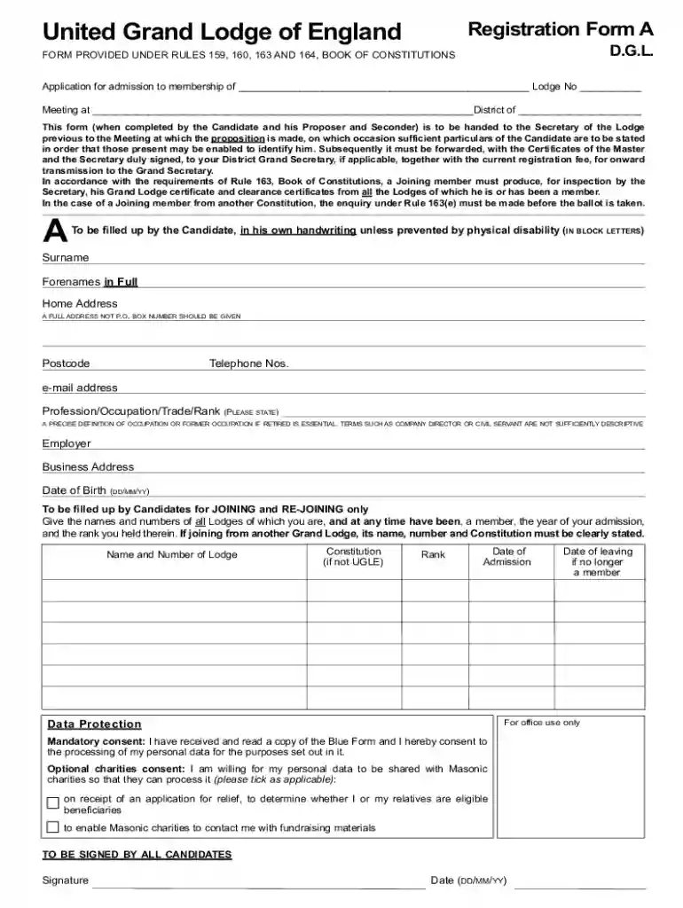 ugle registration Preview on Page 1