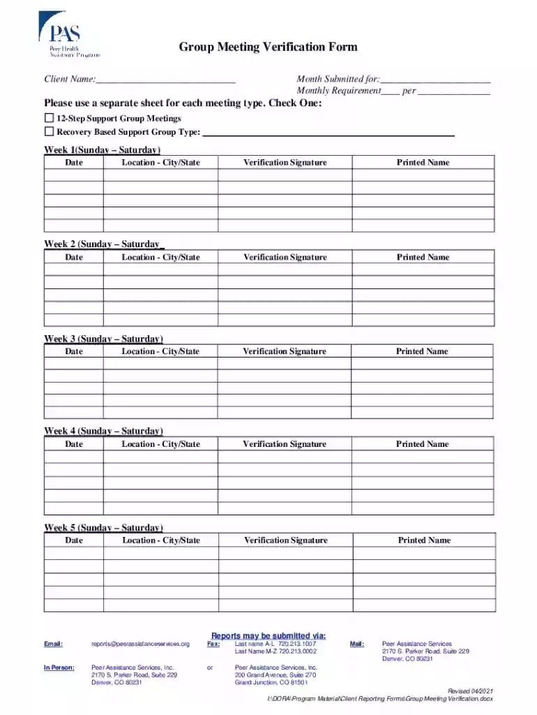 12step toolsattendance-formsMeeting Attendance Forms - 12Step Preview on Page 1
