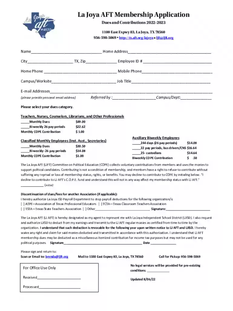 la joya lake membership Preview on Page 1
