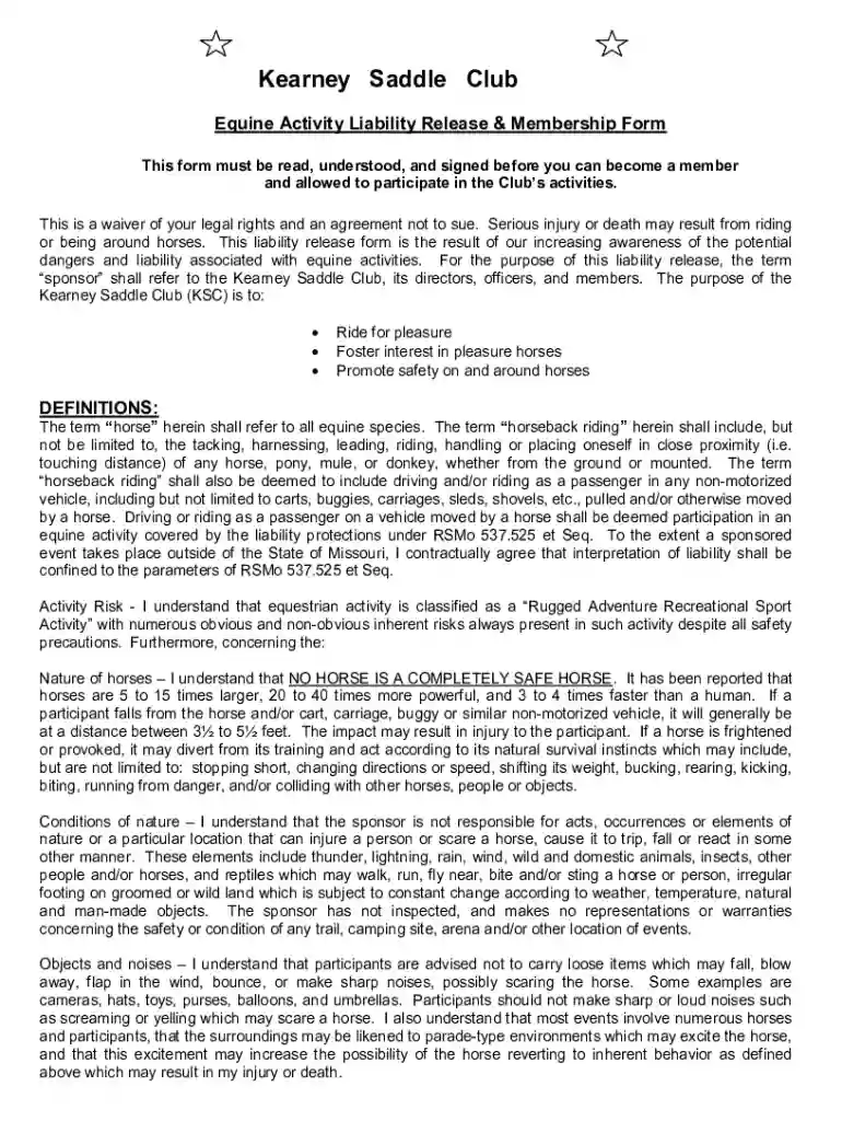 kearney saddle club Preview on Page 1
