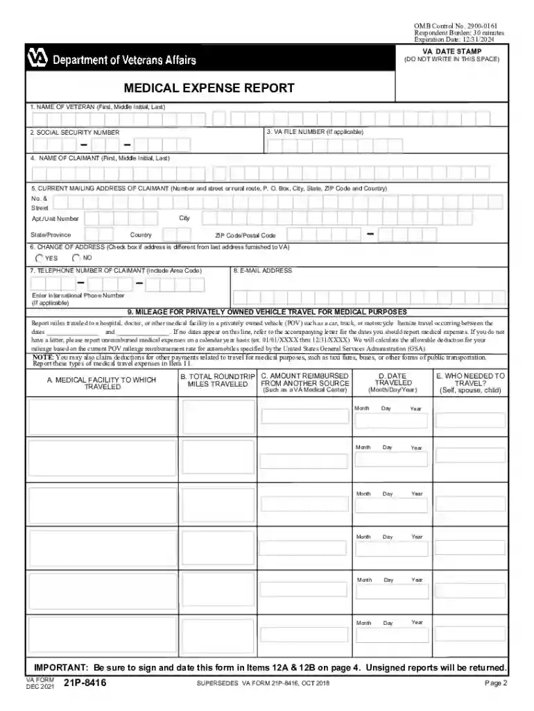 department of veterans affairs forms Preview on Page 1