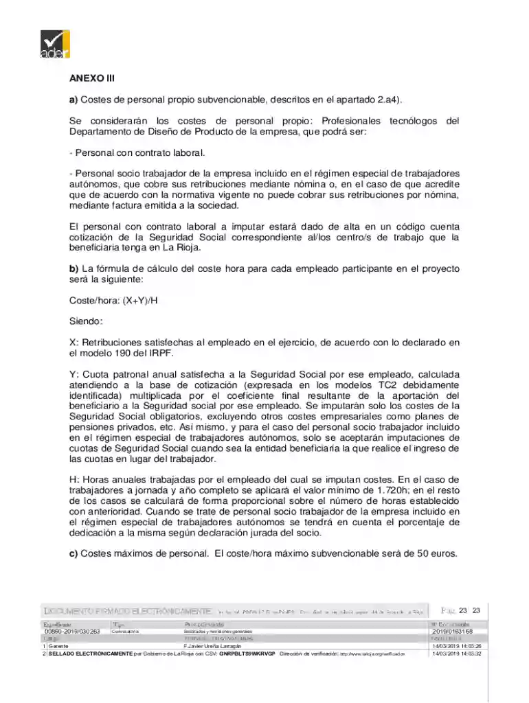 boletn oficial de la rioja - Ayudas e incentivos para empresas Preview on Page 1