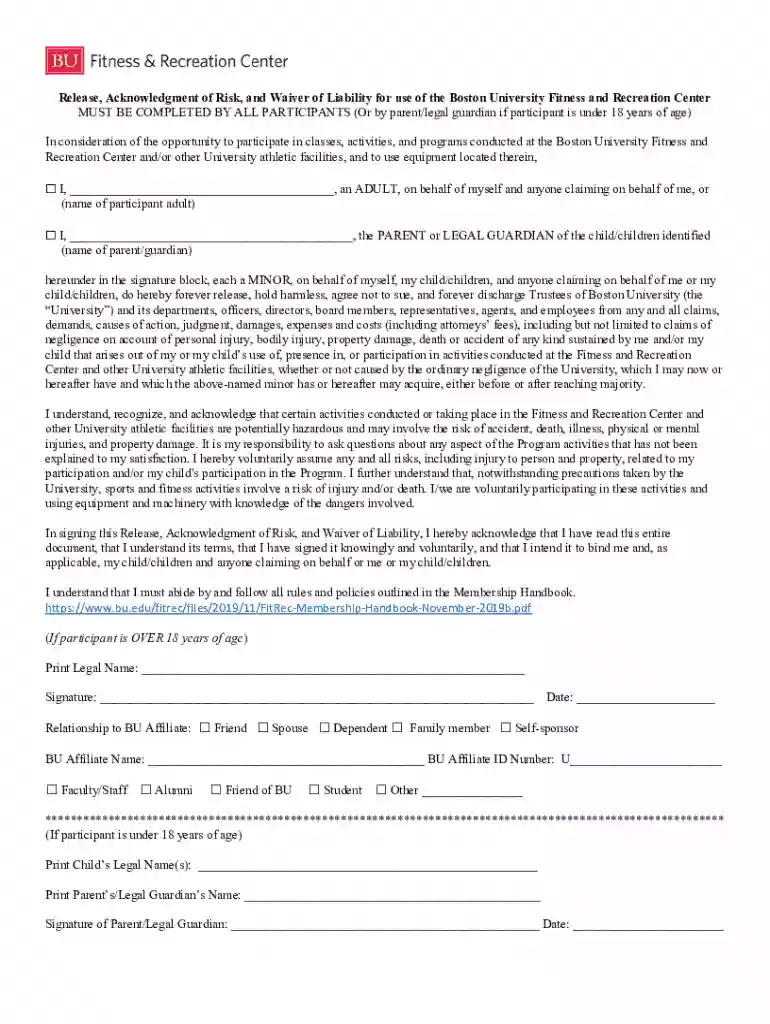 Not responsible for lost or stolen items waiver Preview on Page 1