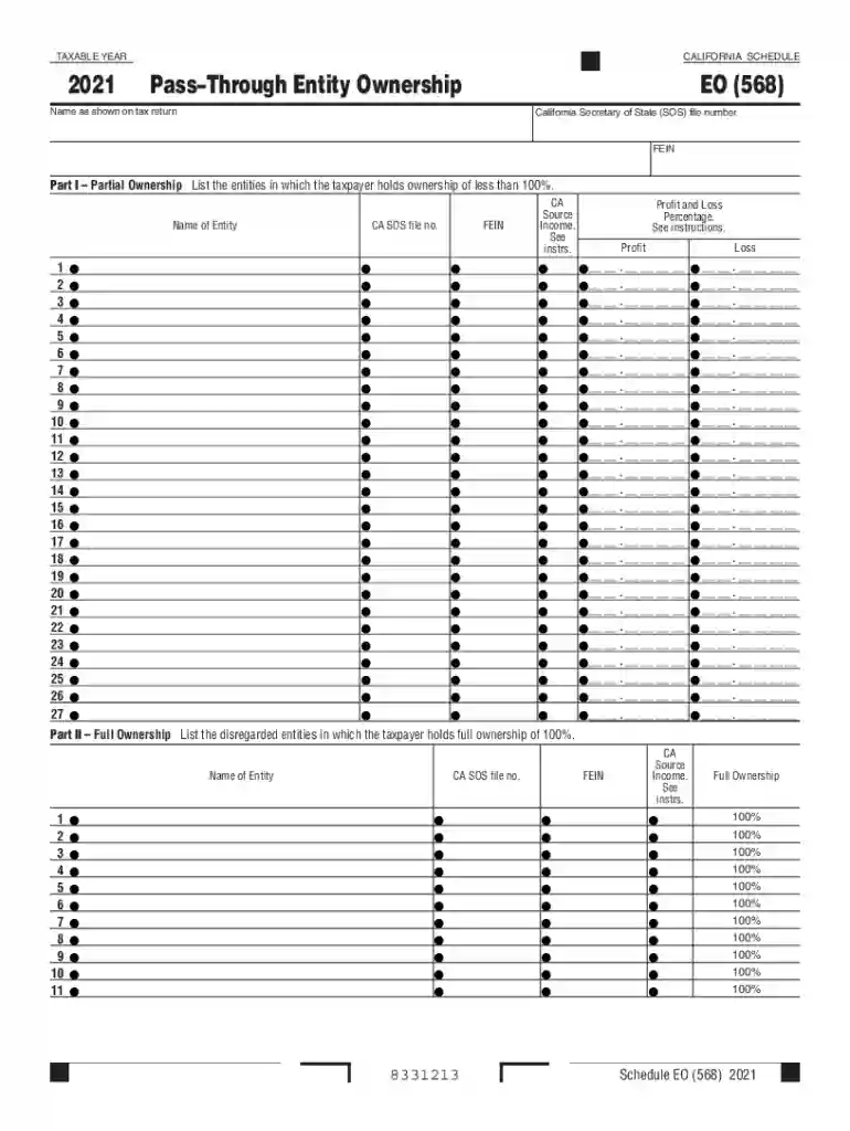 ca schedule eo instructions Preview on Page 1