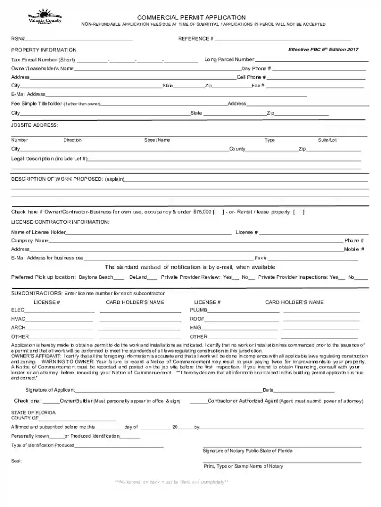 NON-REFUNDABLE APPLICATION FEES DUE AT TIME OF SUBMITTAL APPLICATIONS Preview on Page 1