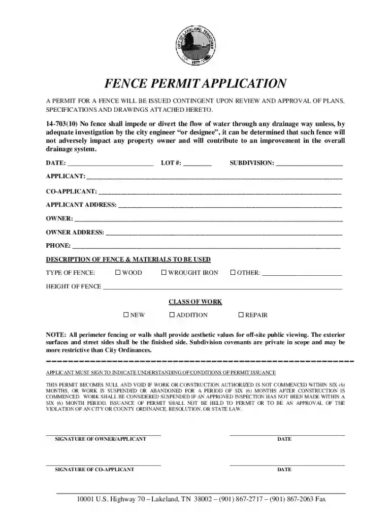 biggs-ca documentsfence permitFence Permit Application - biggs-ca Preview on Page 1