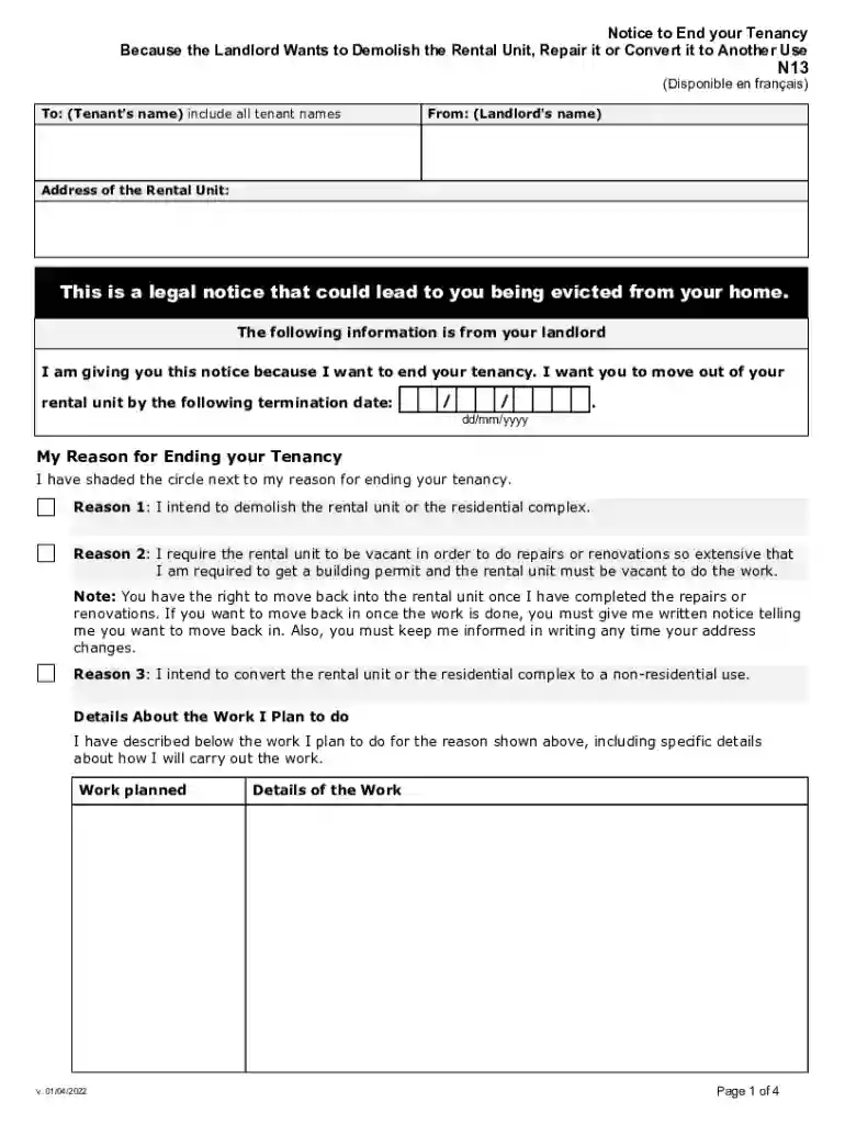 n13 form Preview on Page 1