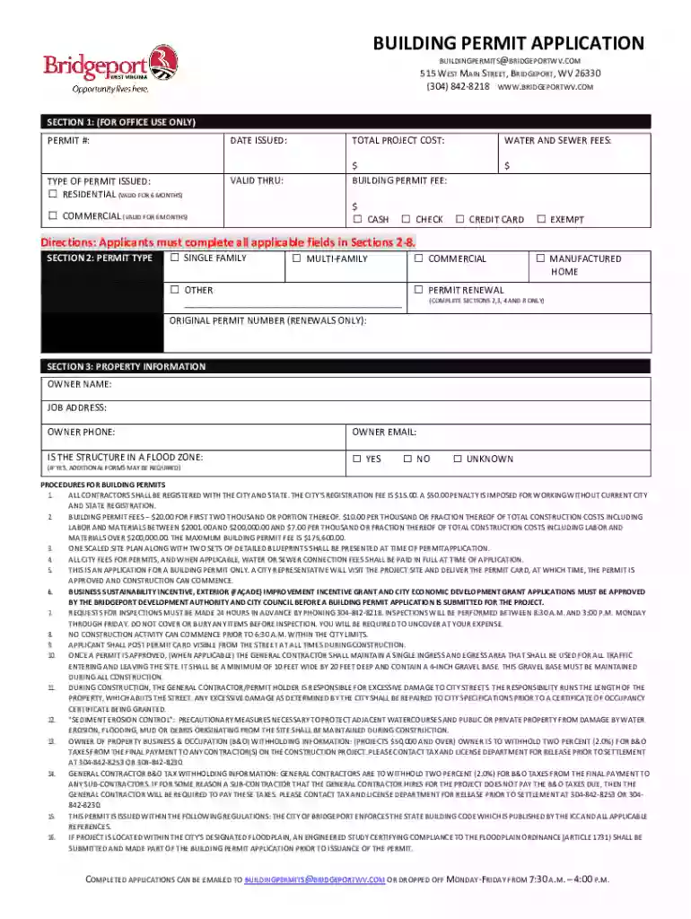 bridgeport building department Preview on Page 1