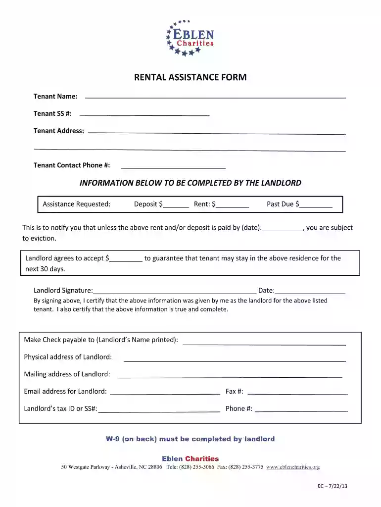 temporary rental assistance nj application Preview on Page 1