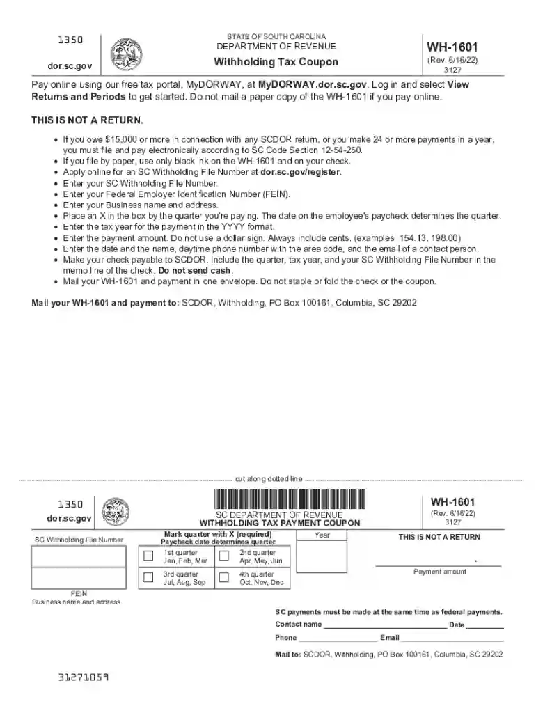 sc wh 1601 Preview on Page 1