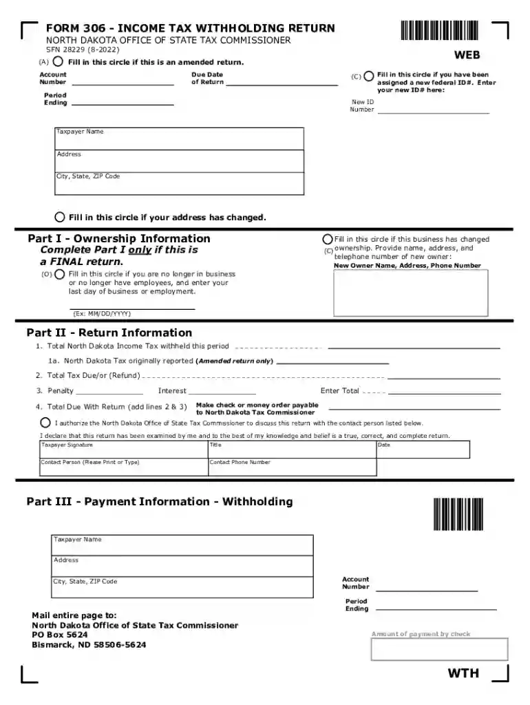 nd form 306 Preview on Page 1