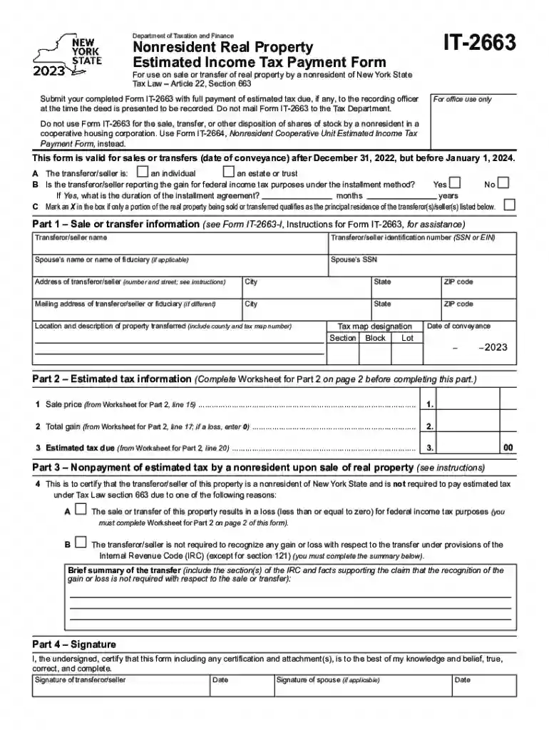 2023 it tax form Preview on Page 1