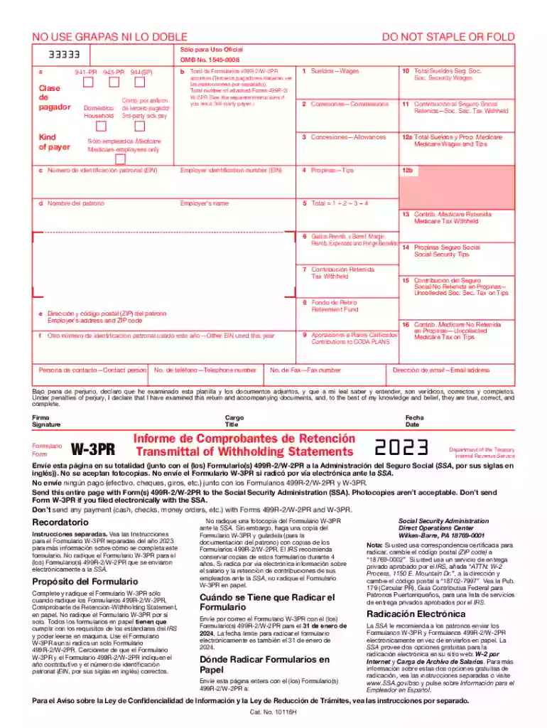 puerto rico w2 form Preview on Page 1