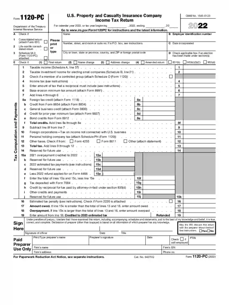 form 4684 2022 Preview on Page 1