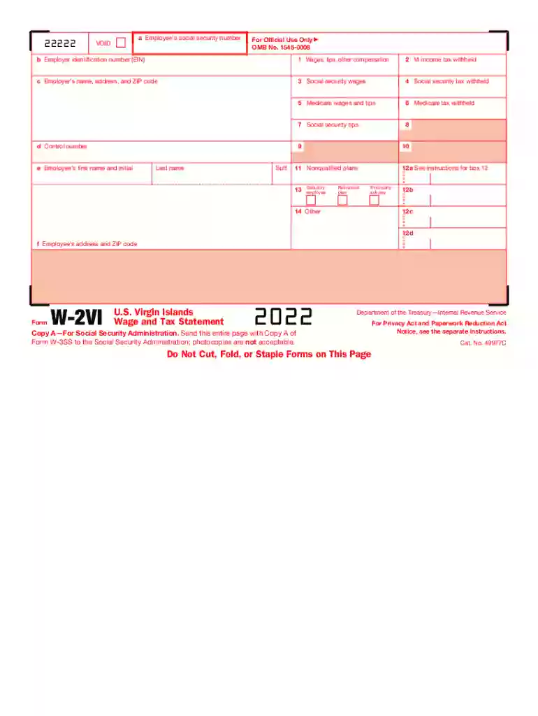 form w 2vi Preview on Page 1