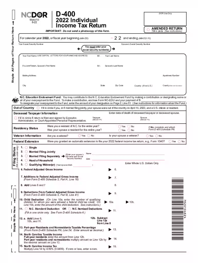 form d 400 Preview on Page 1