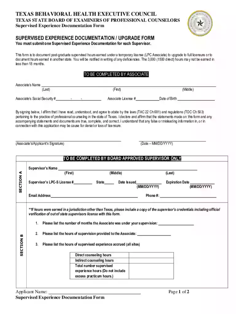 experience documentation sample Preview on Page 1