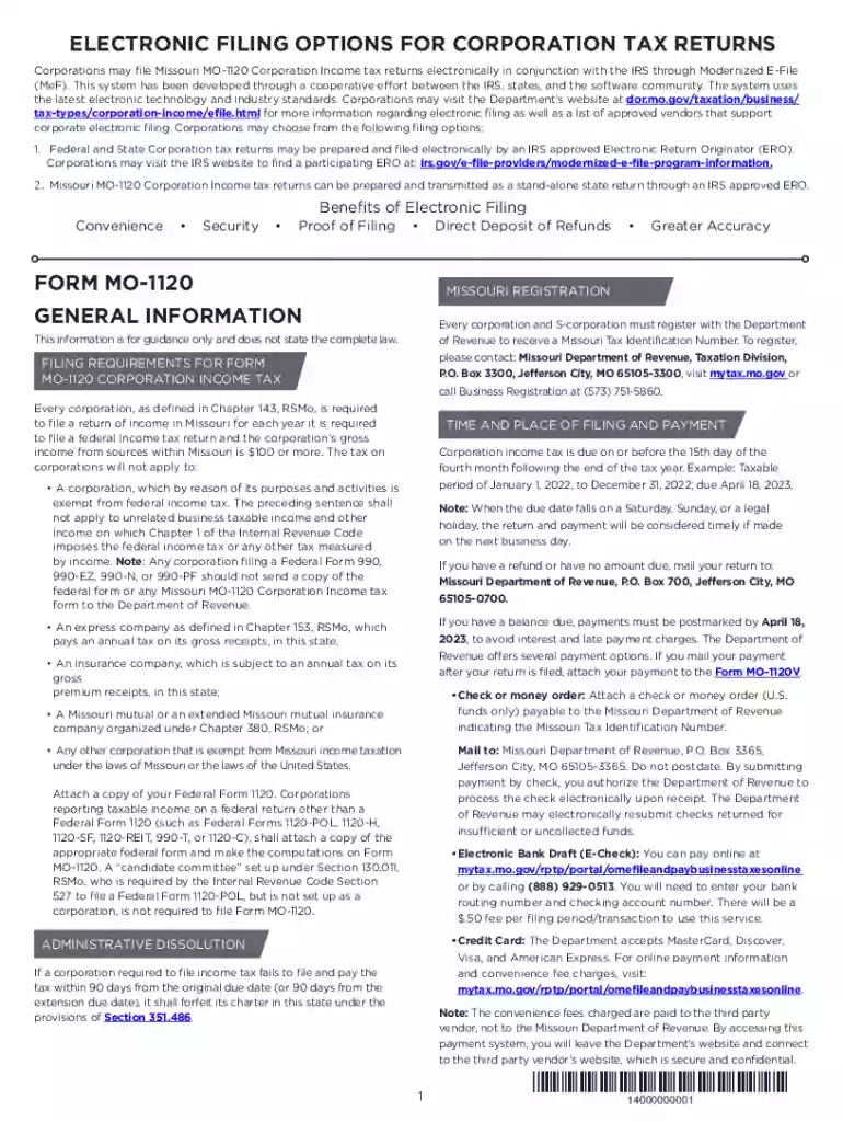 missouri instructions Preview on Page 1