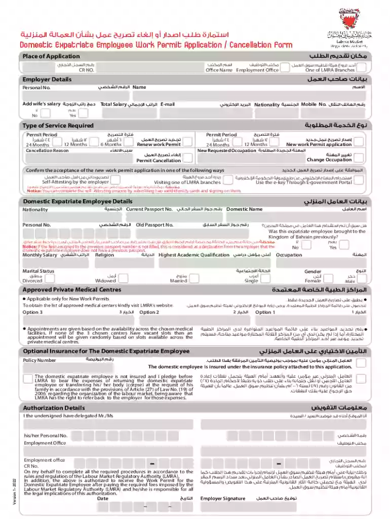 domestic expatriate employee details Preview on Page 1