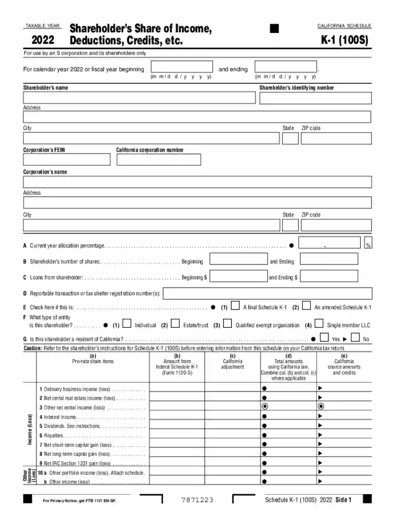 S Corporation State Business Tax Filing Software - TaxAct Preview on Page 1
