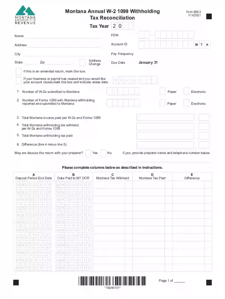 form mw 3 Preview on Page 1