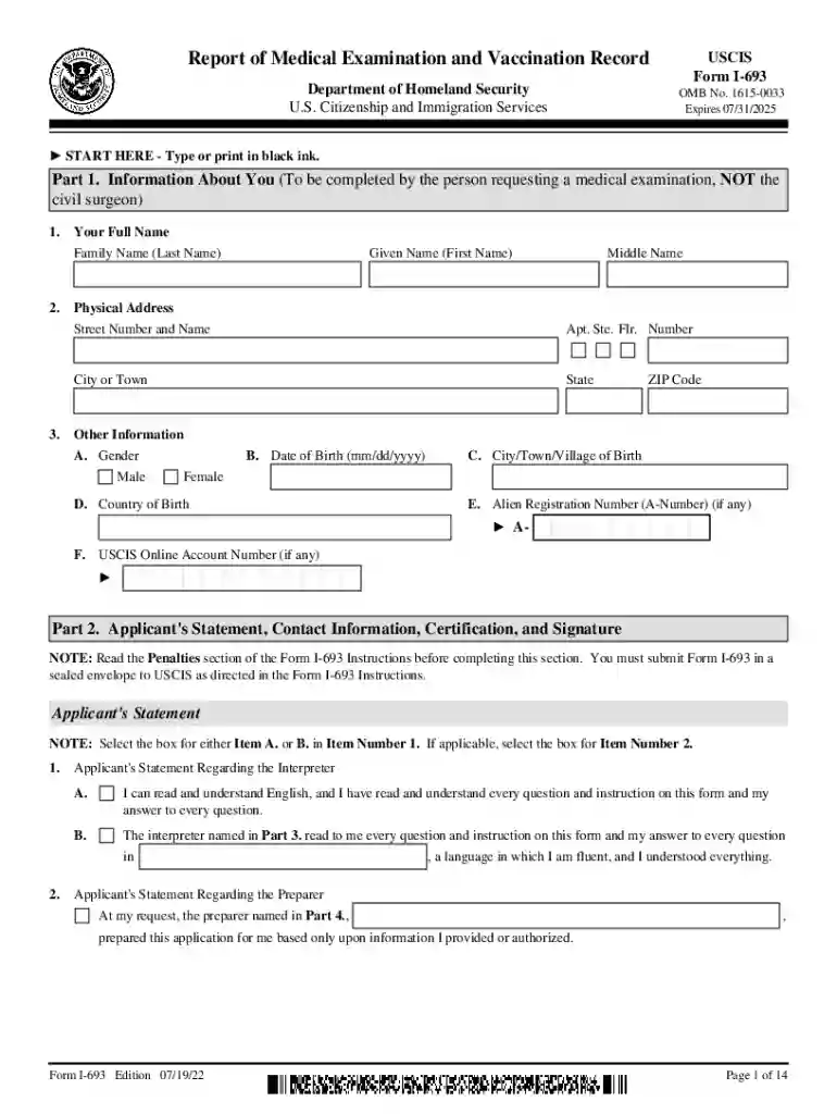 uscis i 693 form 2022 free Preview on Page 1