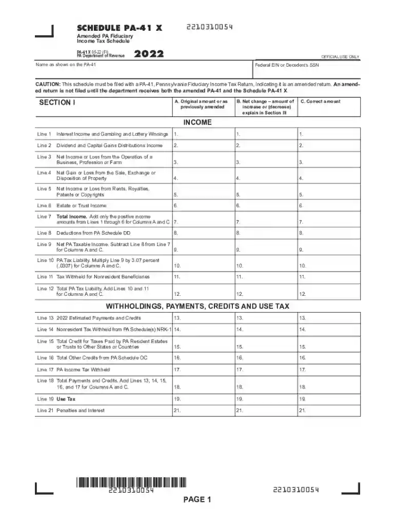 pa 41 2022 Preview on Page 1